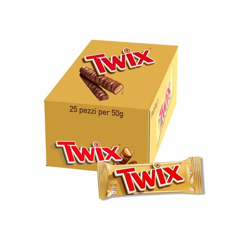 TWIX Singles tamaño de chocolate blanco barra de galletas de caramelo a la venta