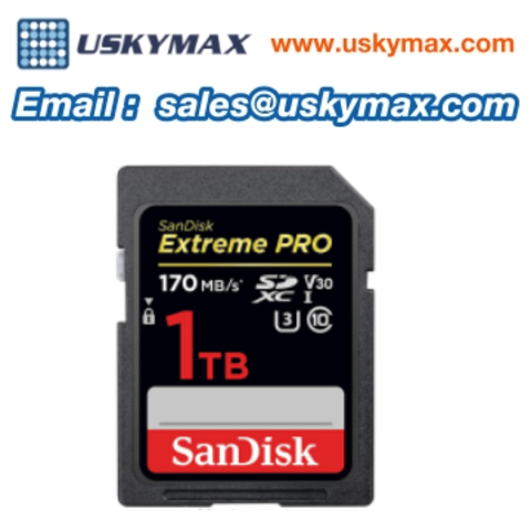 Bulk Buy Hong Kong SAR Wholesale Offer For Sandisk Extreme Pro Sd Card 1tb  512gb 256gb 128gb 64gb 32gb Sdsdxxy-1t00-gn4in Original $9.8 from Uskymax  International Limited | Globalsources.com