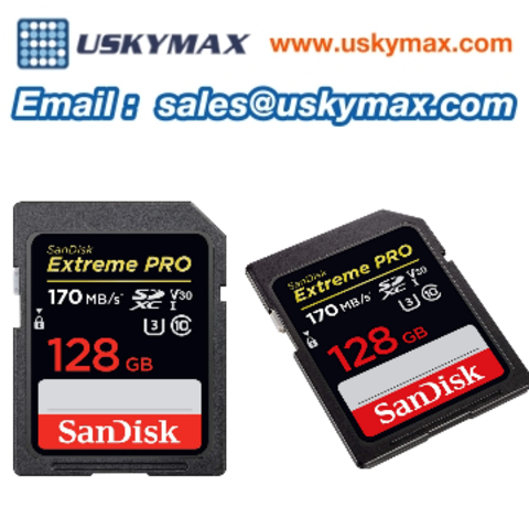Achetez en gros Offre Pour Sandisk Extreme Pro Sdxc Uhs-i 32gb 64gb 128gb  256 512gb 1tb Carte Sd U3 A2 V30, Sdsdxxy Hong Kong SAR et Extrême Pro Sdxc  à 9.8 USD