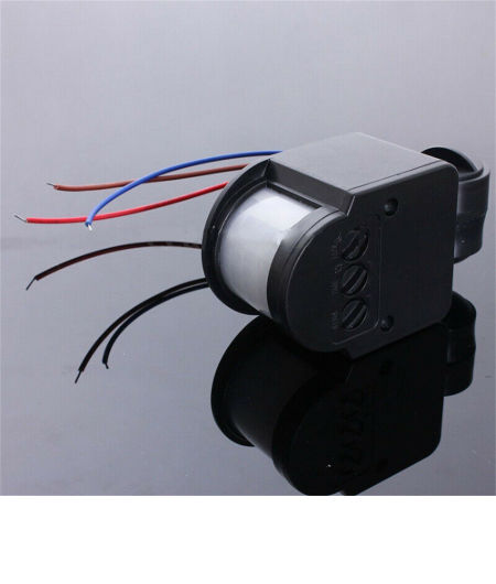 AC  PIR Infrared Body Motion Sensor Detector Control Light Lamp 110/220V 