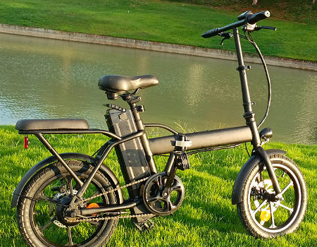 Whirlwind c4 foldable online and lightweight electric bike