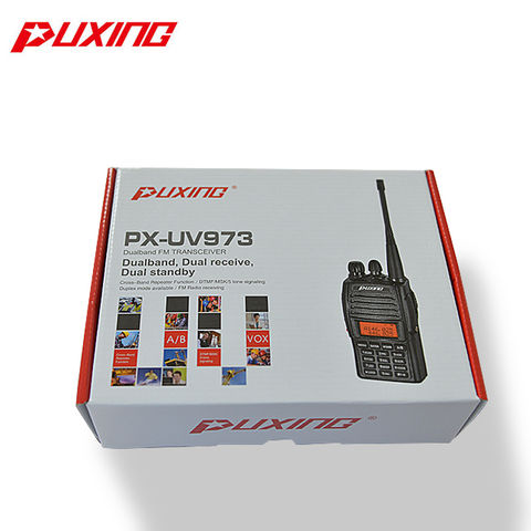 Radio de doble banda con U/V banda cruzada dúplex repetidor función UHF vhf walkie talkie