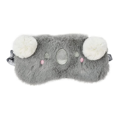 Grey Minky Sleep Mask Sleeping Eye Mask Fluffy Eye Mask -  Portugal