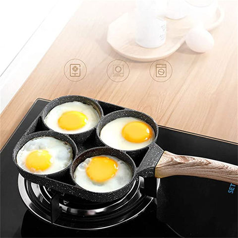 Frying Pan Nonstick Skillet Omelet Pan 4/7 Holes Frying Pot Egg