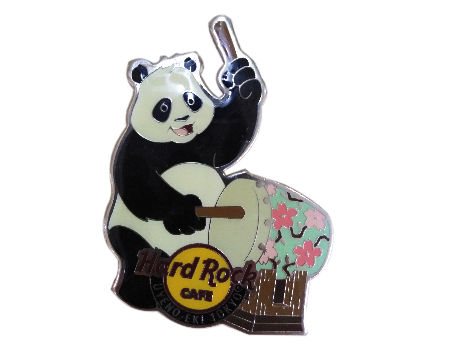Lovely bear lapel pin. soft enamel with epoxy for Rock supplier