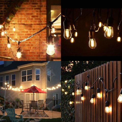 Stringable Lights China E27/E26 Sockets Commercial Grade LED String Lights RGB ...