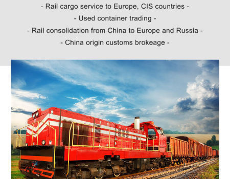 Forwarder train shipping from qingdao to europe rail freight europe Lithuania railway transport supplier