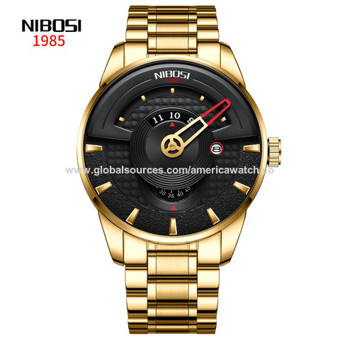 Top Hombres Relojes De Lujo De Los De Negocios De Acero Inoxidable Completo Reloj  Para Militares Deporte De Cuarzo Relogio Masculino