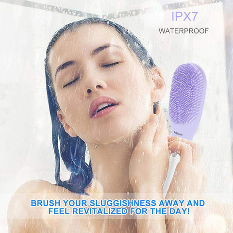 Buy Wholesale China Soft Silicone Spinning Skin Brush Electric Bath Brush  Body Scrubber Shower Brush With Long Handle & Electric Body Brush at USD  5.2