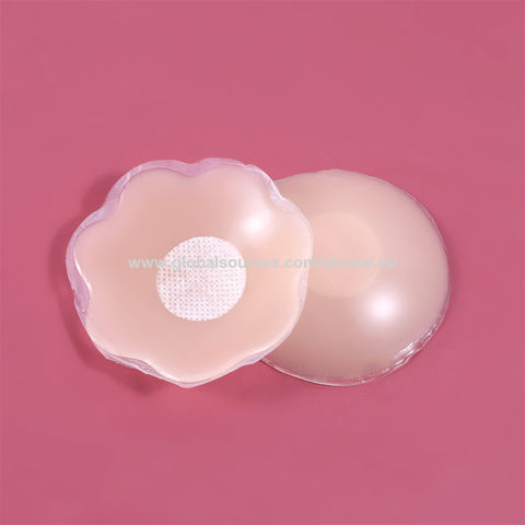 Self Adhesive Silicone Nipple Cover For Women Breast Chest Bra Pasties Pad  Mat Stickers Reusable Strapless Invisible Bra