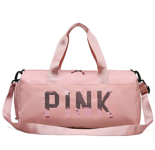pink gym backpack