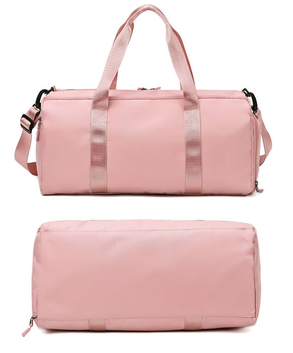 Travel Duffel bag  Compartment for women 丿 Color PINK Bag Sports Gym Bag 