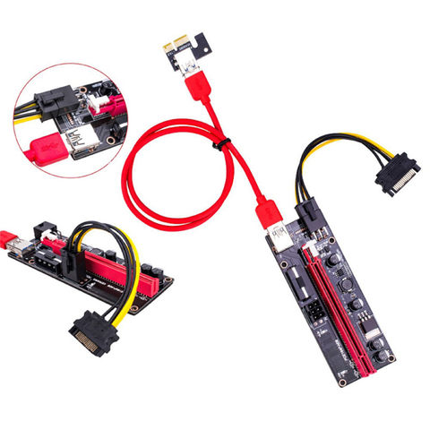 China CHIPAL VER008S 60CM 100CM PCI-E Riser Card 008S PCI Express 1X to ...