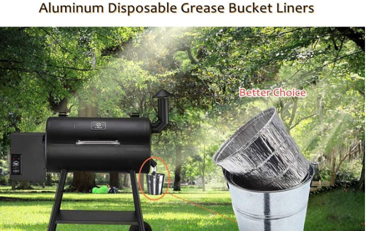 Disposable Pellet Grill Grease Bucket Liners (5-pk) and More