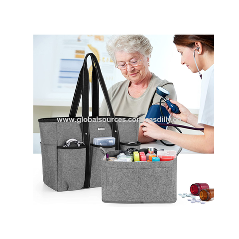 Bolsa de enfermera personalizada, bolsa de enfermera personalizada con  cremallera, bolso de mano para la semana