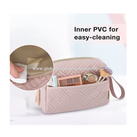  Cosmetic Bag for Women,Elegant Roomy Makeup Bags