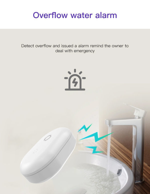 Home security z-wave smart water sensor , Water level sensor switch ...