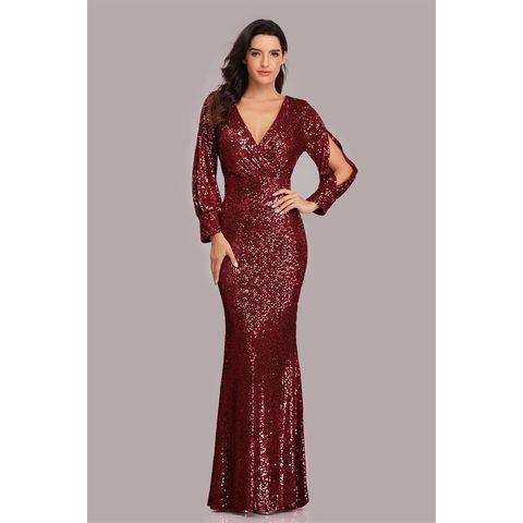 High Waist Large Size Slim Fit Dress Female Evening Dress Factory Direct  Sales - China Evening Dresses and Party Wear Dresses for Women price