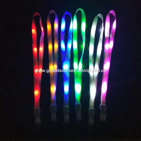 China Promotional Party Supplies LED Flashing Glowing Night Colorful ...