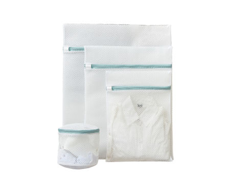 6Pcs Mesh Laundry Bags for Delicates with Premium Zipper Travel Storage 