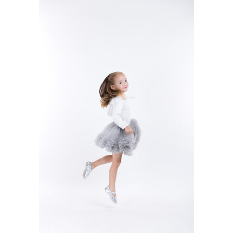 Bébé Fille Jupe Tutu Moelleux Tulle Jupon Princesse Enfants Ballet Danse  Fête