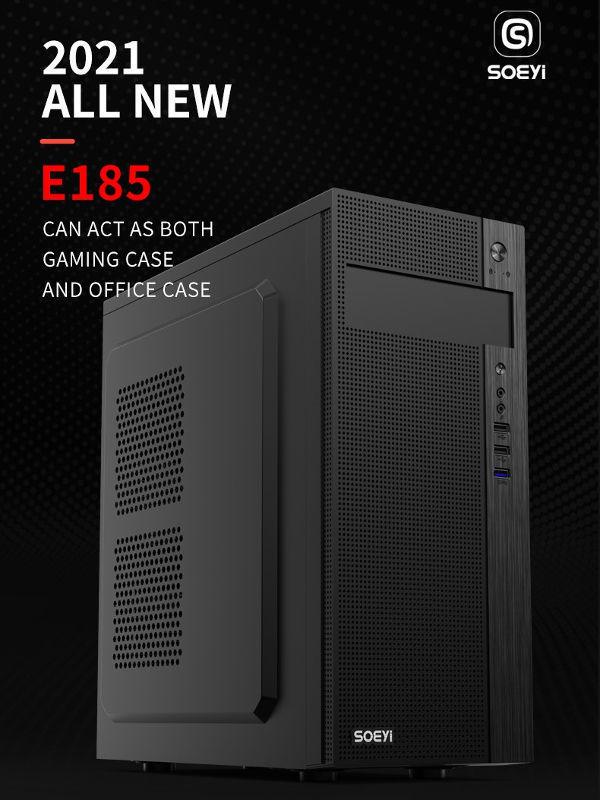 China PC Casing Custom ATX Mid Tower Desktop CPU Case on Global