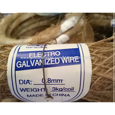 Fil de fer galvanisé à bas prix et en promotion - Vente en gros de fil galvanisé de haute qualité