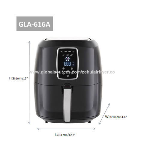 1pc 220v 1300w Visual Air Fryer With 5.5l Large Capacity, Automatic  Cooking, Intelligent Oven For Home Use, French Fries Machine