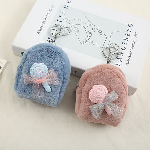 Buy Wholesale China Wholesale Colorful Heart Coin Purse Korean Japan  Rainbow Plush Mini Wallet Girls Storage Coin Purse & Cute Coin Purse at USD  1.55