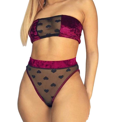 Wholesale fashion adult transparent sexy underwear In Sexy And