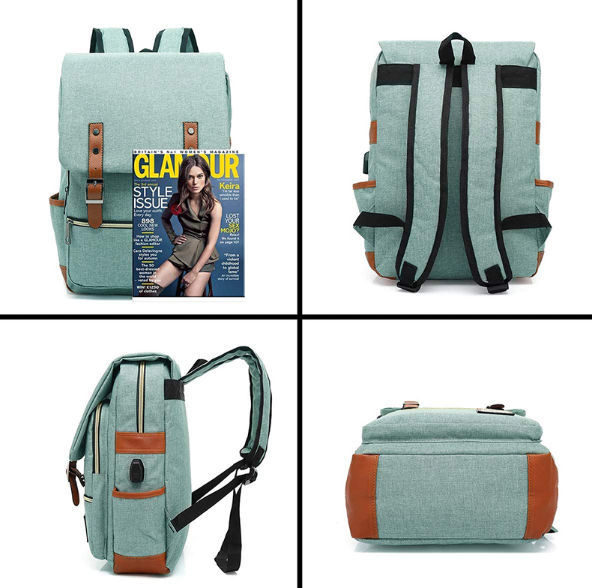 mancio slim laptop backpack