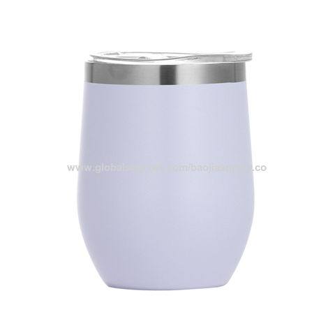 Double Wall Eggshell Tumbler, Stainless Steel Egg Cup, Coffee Mug