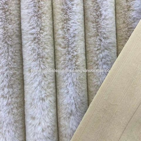 Buy Wholesale China 100% Polyester Long Pile Plush Fabric & Plush Fabric  Long Pile at USD 2.6