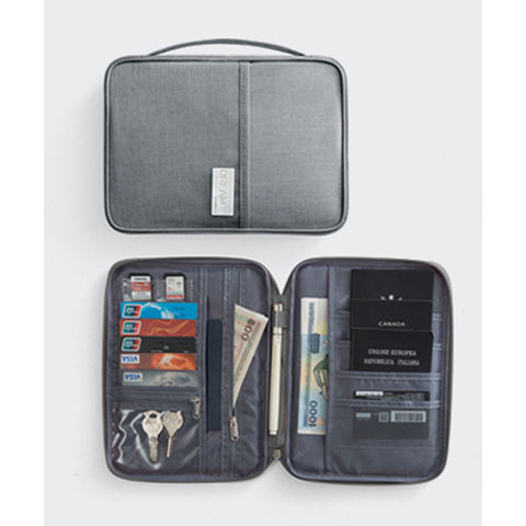 Reisepass-Tasche im Euramerican-Stil, hochwertige, wasserdichte Oxford-Gewebe, kationische Kartentasche