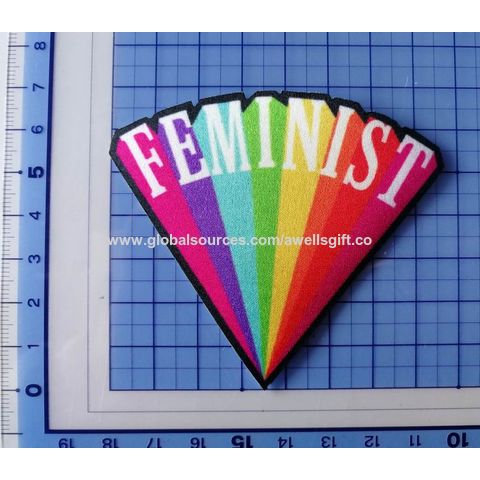 10pcs Sublimation Patches Blank Iron-On Patch Iron-On Embroidery Patch Heat Transfer Patch, Size: 8.00