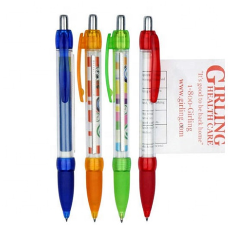 Promotional Ball Pen Calendar Pen Advertising Pull out Banner Pen