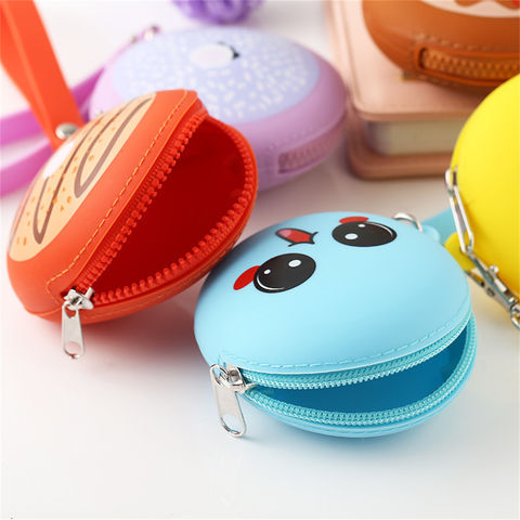 Children's Cute Cartoon Jelly Bag Girl Silicone Coin Purse