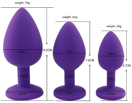anal plug suppliers Amazon.com: Anal Plug Set 4 PCS Training Kit Butt Plug Anus Stimulation Sex  Toys for Men Women(Lube Included) : Health & Household main image 0