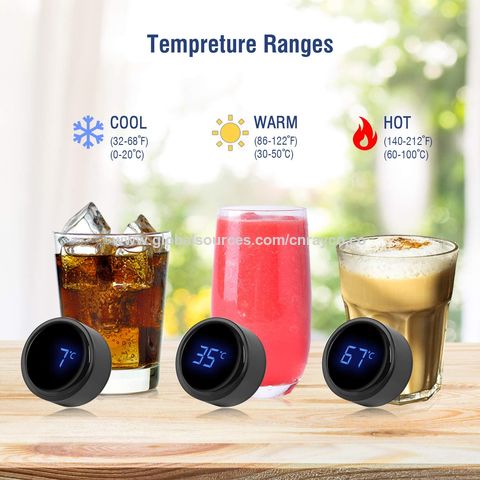 Thermos inteligente con pantalla LCD táctil sensor de temperatura pantalla  inoxidable Botellas de agua Smart de vaso de aislamiento de acero - China  Thermos inteligente y Thermos precio