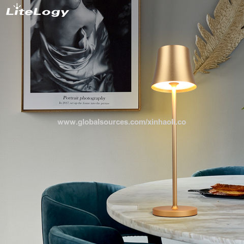 3W Liberty Touch Rechargeable Wireless Led Design Table Lamp Dimmable IP54