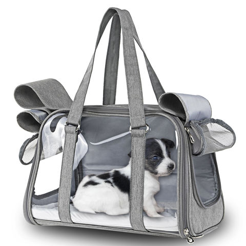 Pet Travel Carrier Soft Sided Portable Bag -L