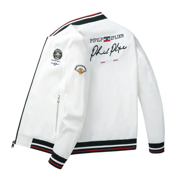 Men's Embroidered jacket supplier