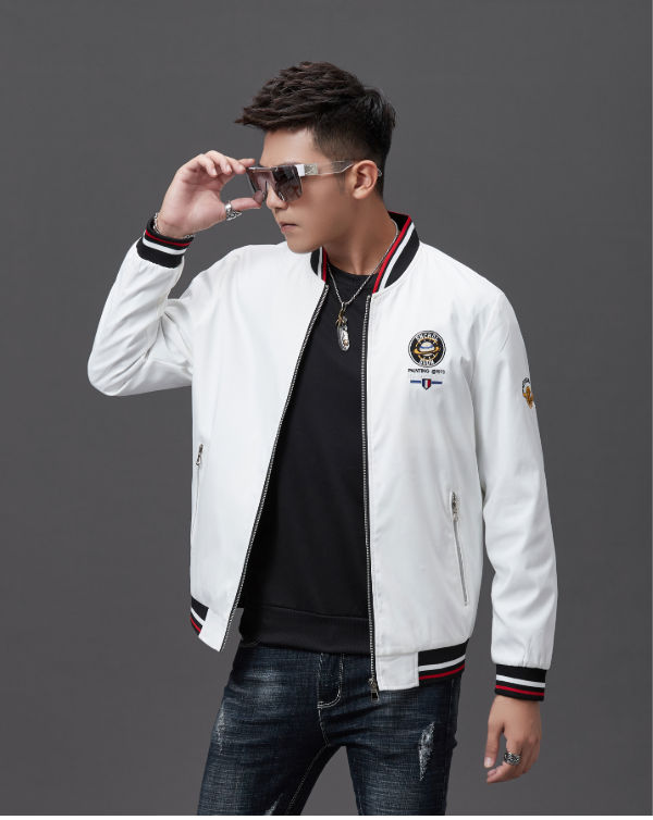 Men's Embroidered jacket supplier