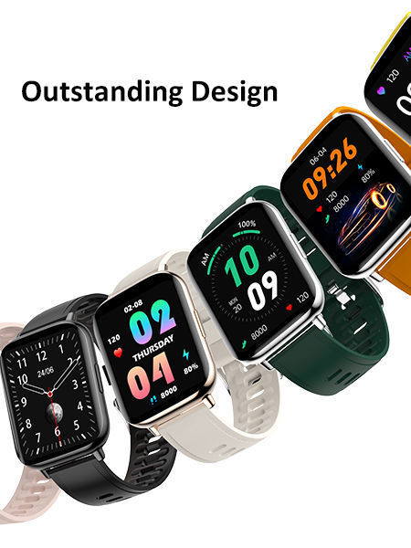 smart watch with square dial