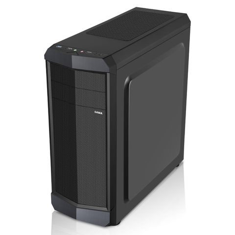China SAMA pc case model with ABS and metal mesh gaming casing computer ...