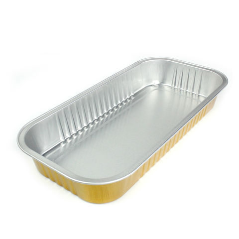 Disposable Oval Aluminum Foil Roasting Pan Turkey BBQ Tray Food Container -  China Cake Pan, Aluminum Foil Box