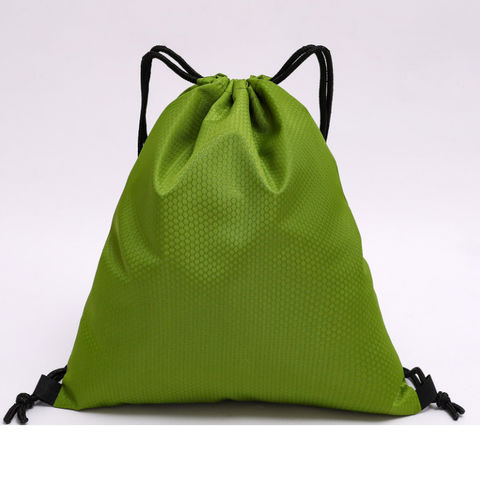 Unisex Sports Waterproof Drawstring Bags String Bag Solid Color Backpack  Pull Rope Female Men Gym Bag Casual Sport Shoe Bags 