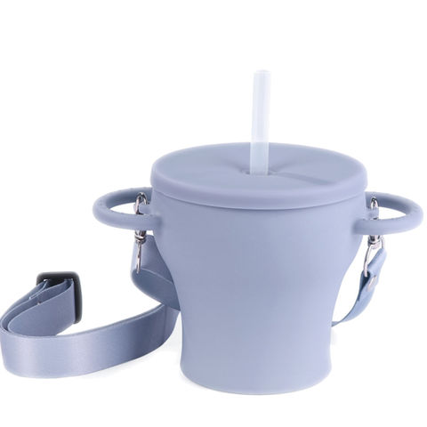 Buy Wholesale China Silica Gel Snack Cup Baby Food Cup & Snack Cup