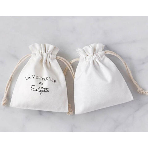 Cotton Drawstring Jewelry Bag Small Canvas Gift Jewelry Pouch with Custom  Logo - China Jewelry Pouch and Small Pouch price