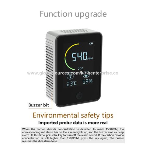 Indoor Carbon Dioxide Concentration Detector Air Quality CO2